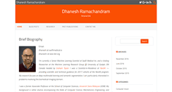 Desktop Screenshot of dhaneshr.net